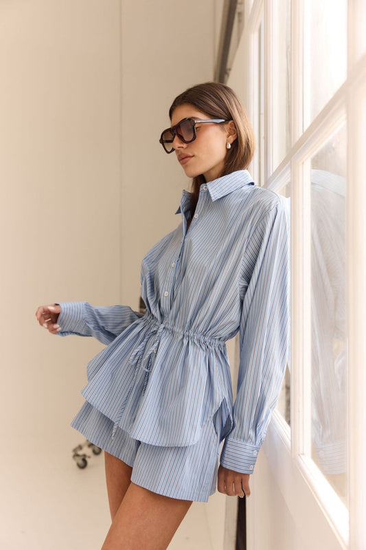 Belmont Blue Stripe Shirt