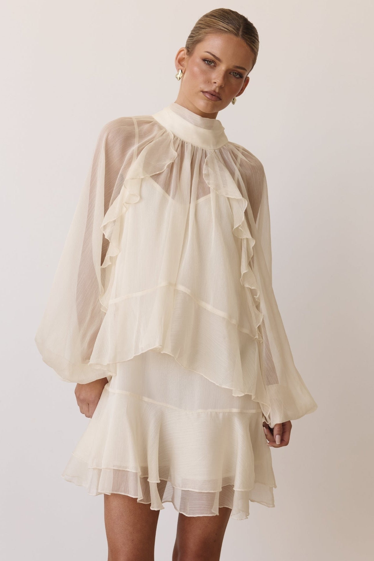 Ottilie Dress in Cream